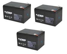 3 X 12V 12AH Rechargeable
